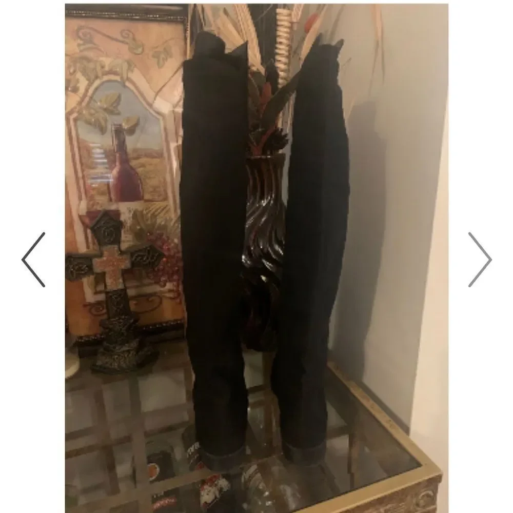 Black Unisa tall boots size 7 - Picture 9 of 13